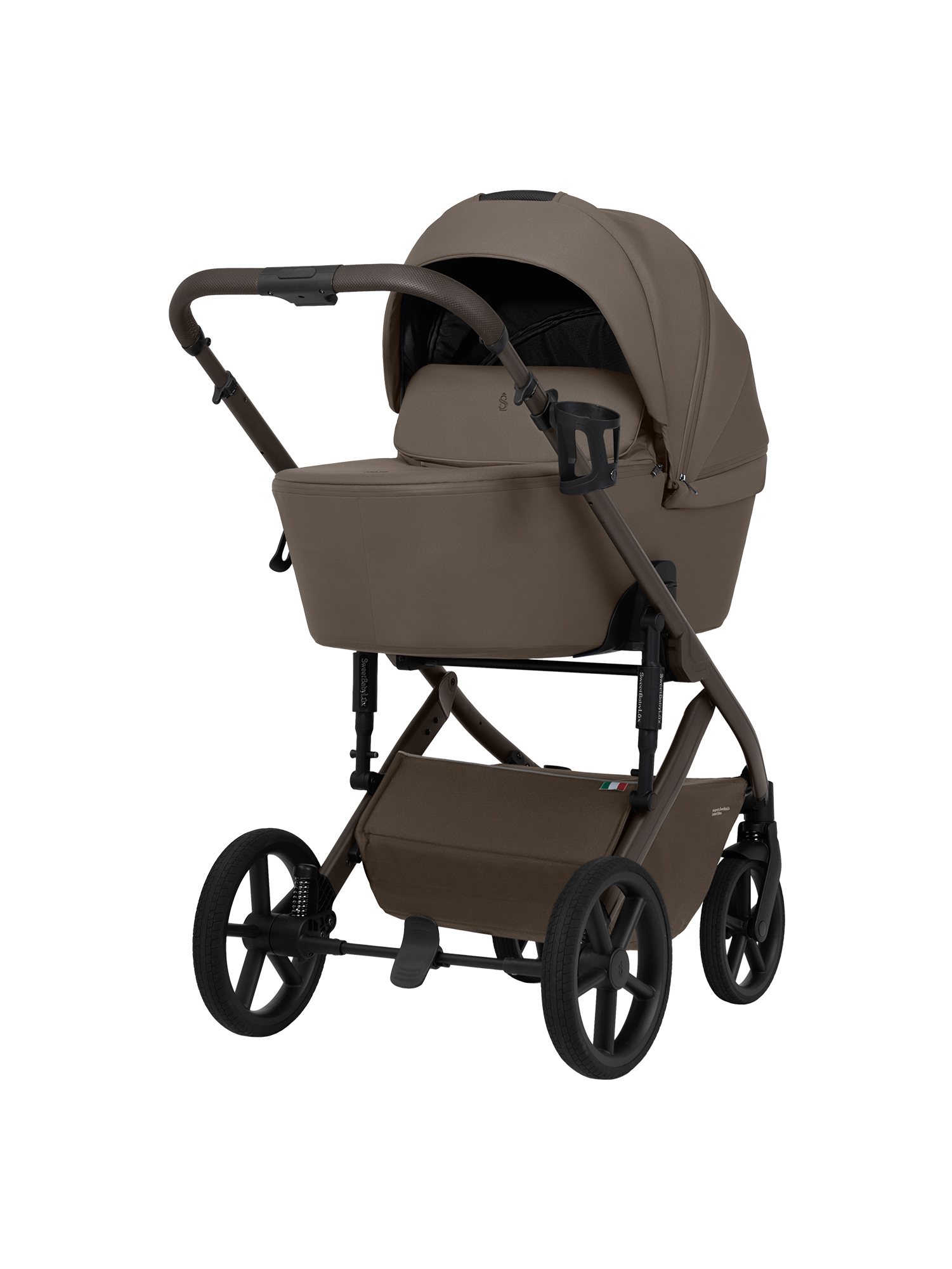 Коляска 2в1 Sweet Baby Dolce Dark Beige бежевый - фото 24