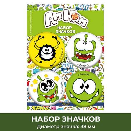 Значок PRIORITY 4 шт.