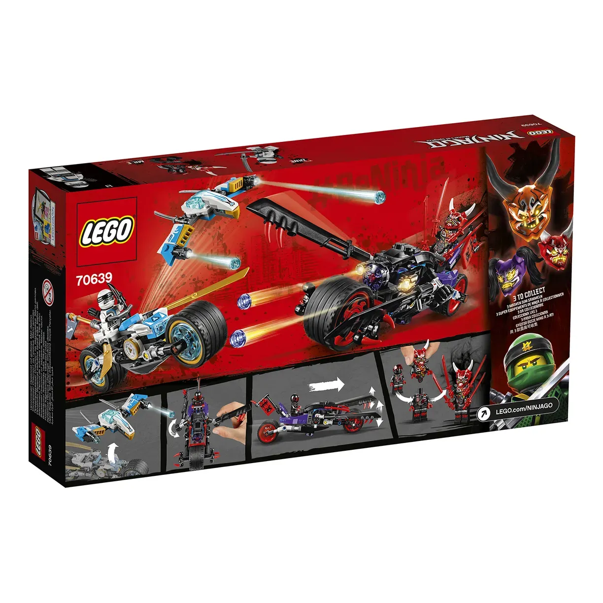 Конструктор LEGO NINJAGO 70639 296 дет. - фото 3