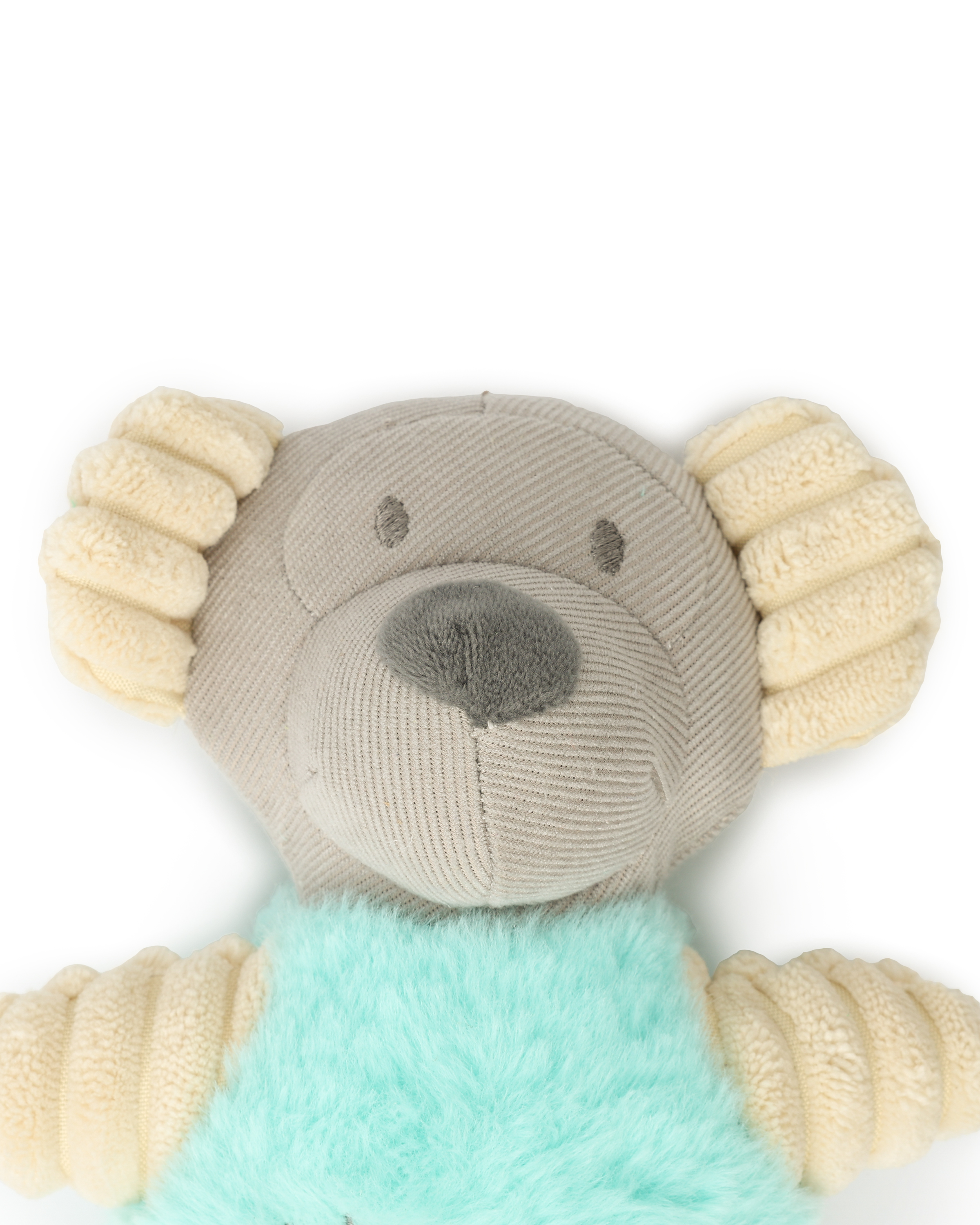 Игрушка для собак Barbaks Медвежонок Лукерья мягкий с пищалкой 20см - фото 4