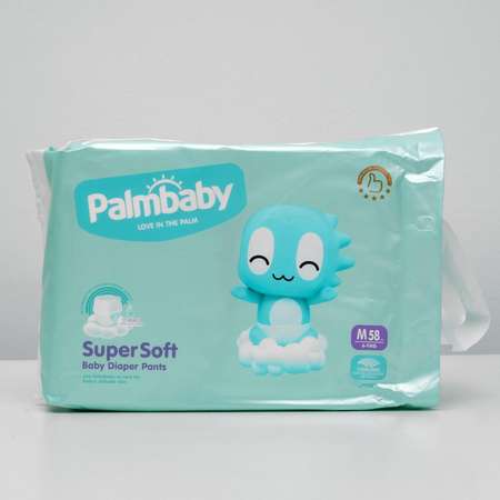 Подгузники Palmbaby Premium 3 58 шт.
