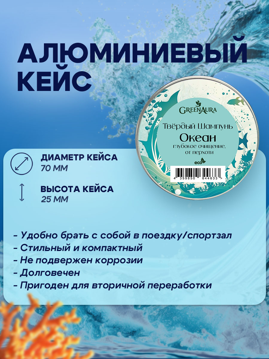 Шампунь GREENAURUM 60 мл - фото 7