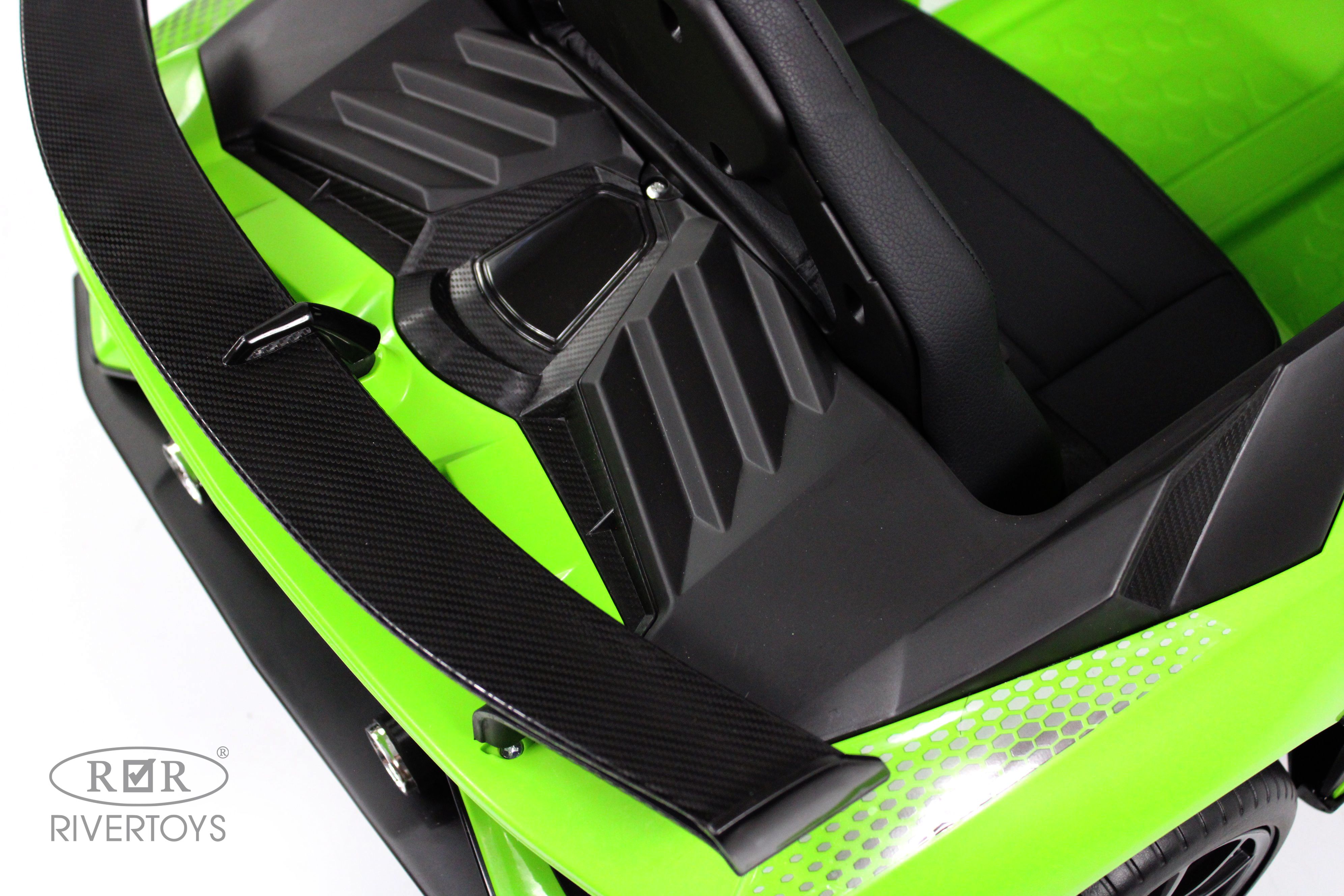 Электромобиль RIVERTOYS K888PX-GREEN С пультом ДУ - фото 26