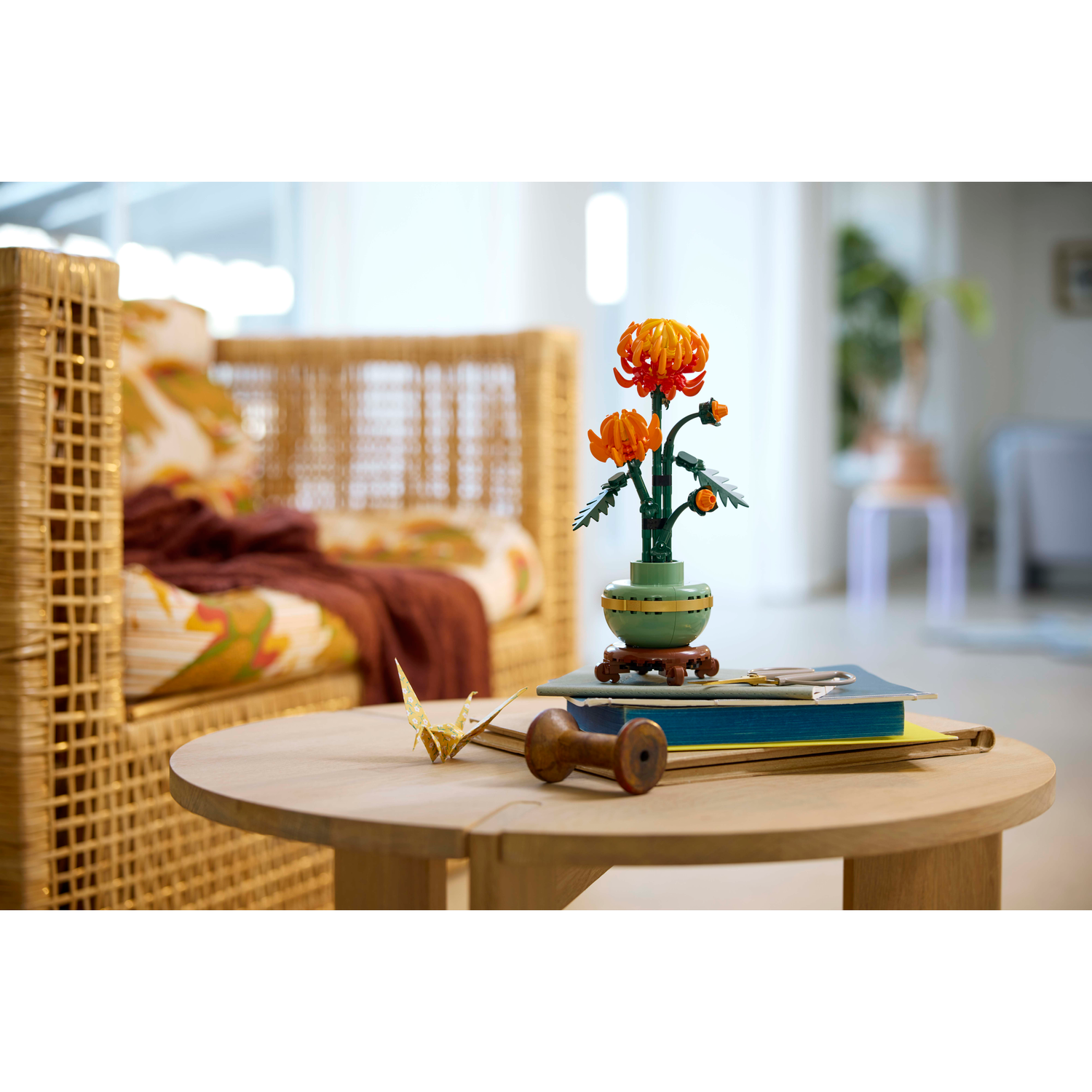 Конструктор LEGO Botanicals Хризантема - фото 4