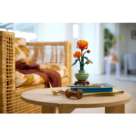 Конструктор LEGO Botanicals Хризантема блочный