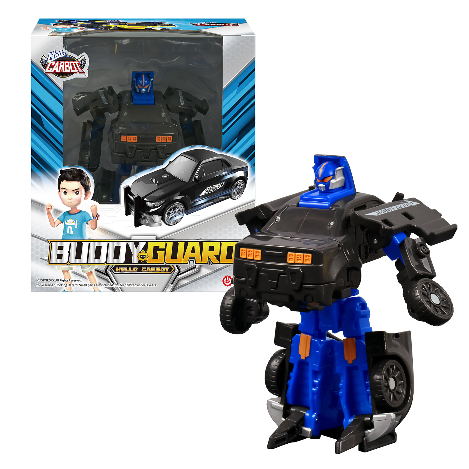 Изображение товара Фигурка Hello Carbot Buddyguard трансформер, 转变机器, подарок для детей