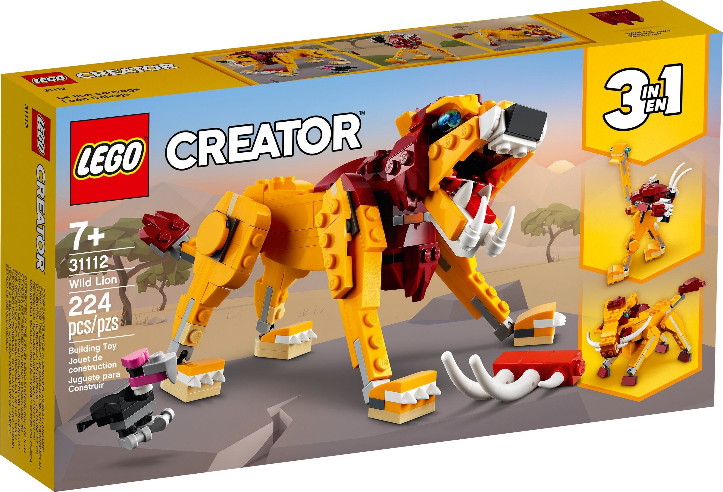Конструктор LEGO Creator 31112 224 дет. - фото 1
