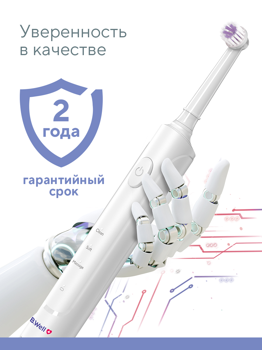 Зубная щетка электрическая B.Well - фото 7