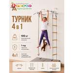 Турник настенный Rokids 4 в 1