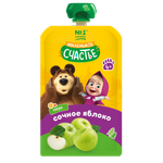 Пюре Маленькое счастье Яблоко с 4 мес 180 г