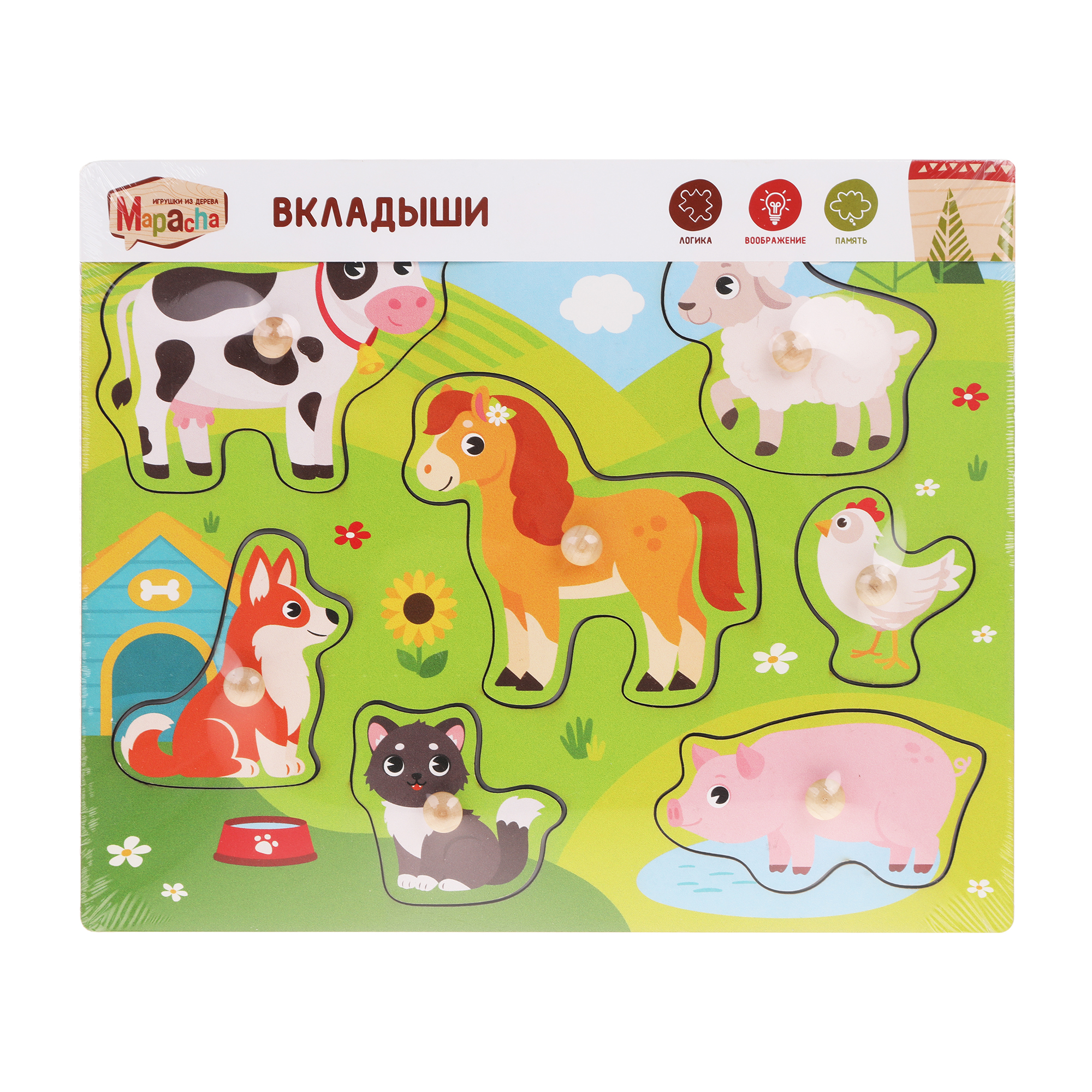 Игрушка Mapacha рамка-вкладыш - фото 8