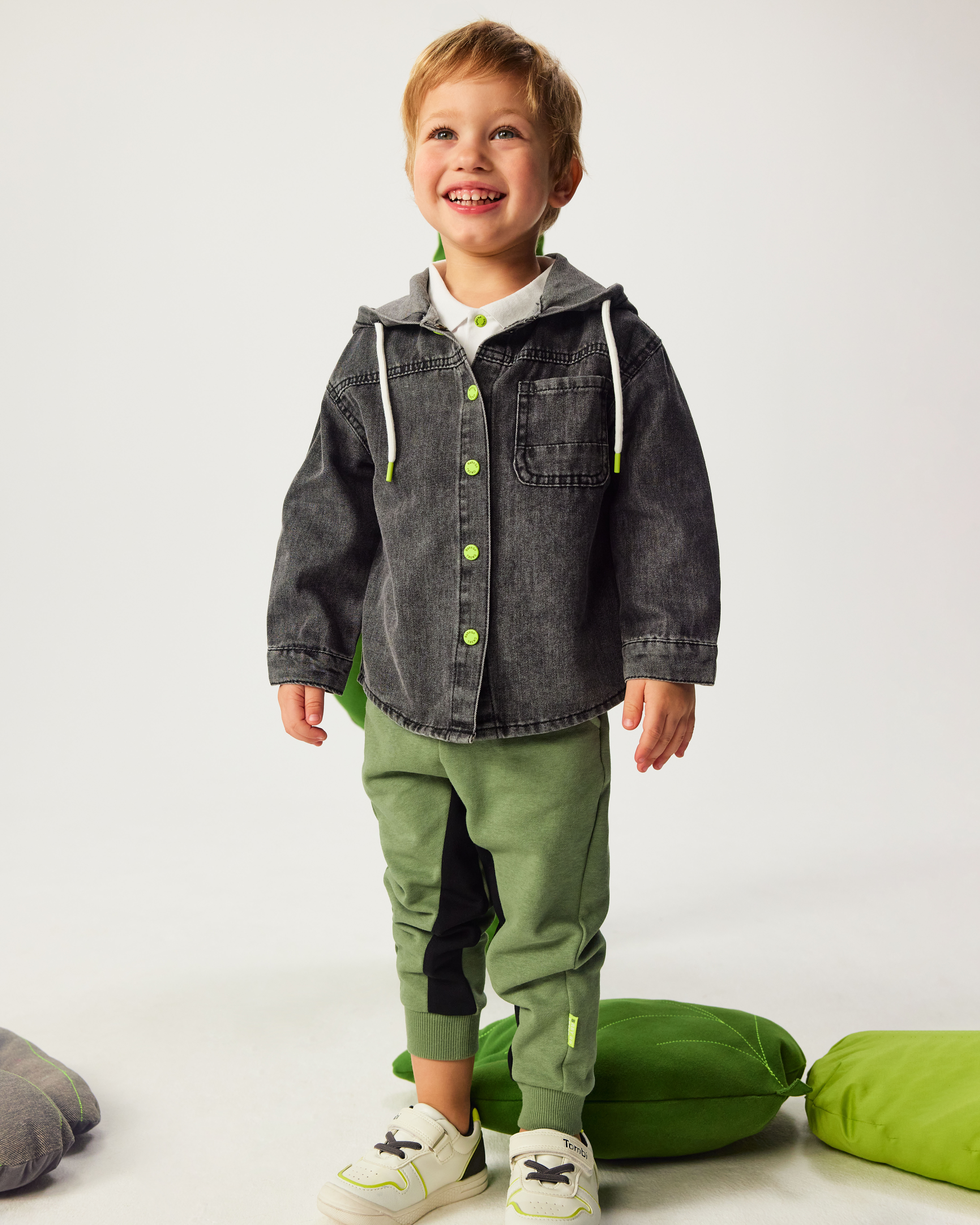 Джинсовая куртка BabyGo trend S24BT1-D67ib-99 - фото 9