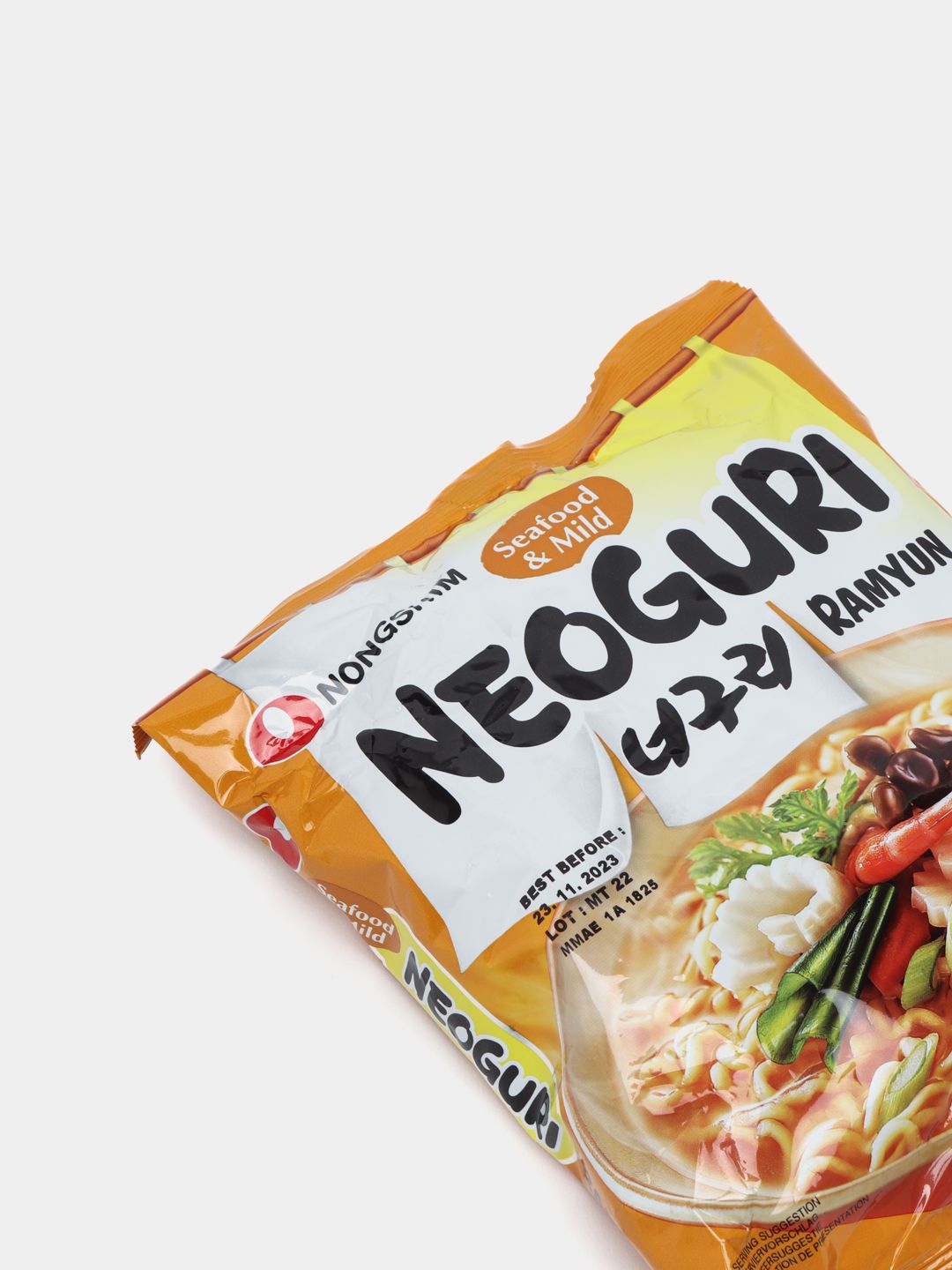 Лапша быстрого приготовления Nongshim морепродукты - фото 2