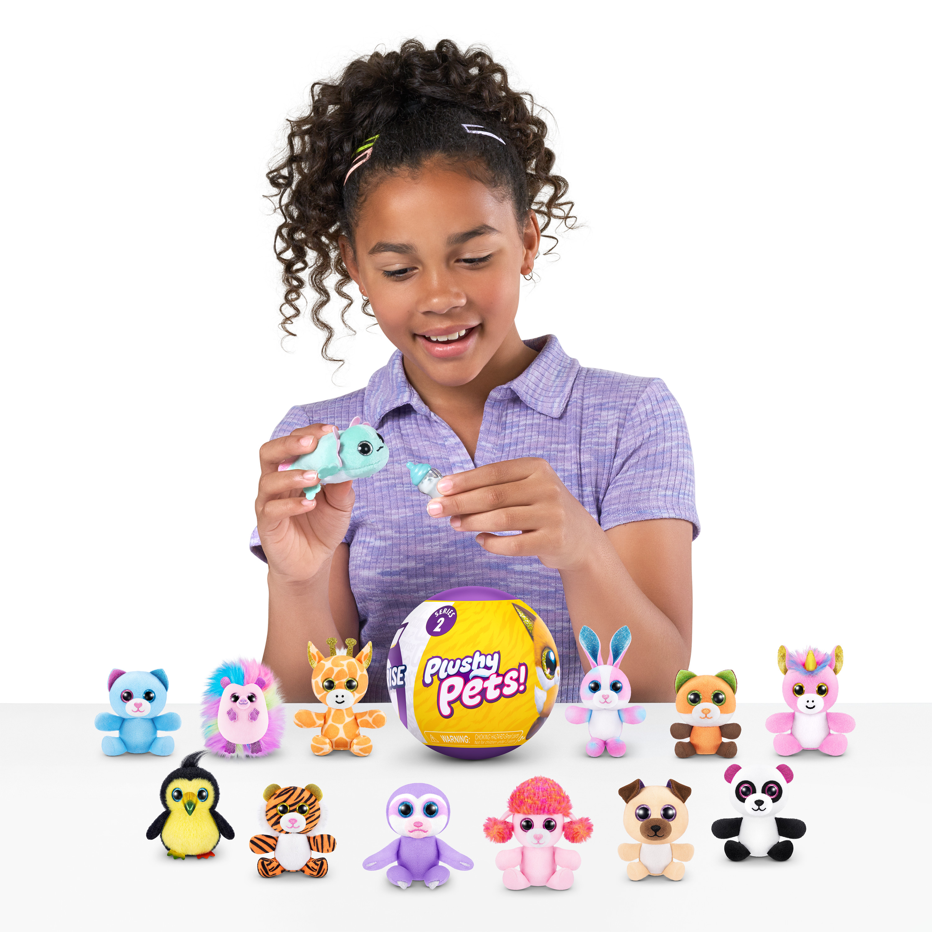 Игровой набор Zuru 5 surprise Plushy pets - фото 8