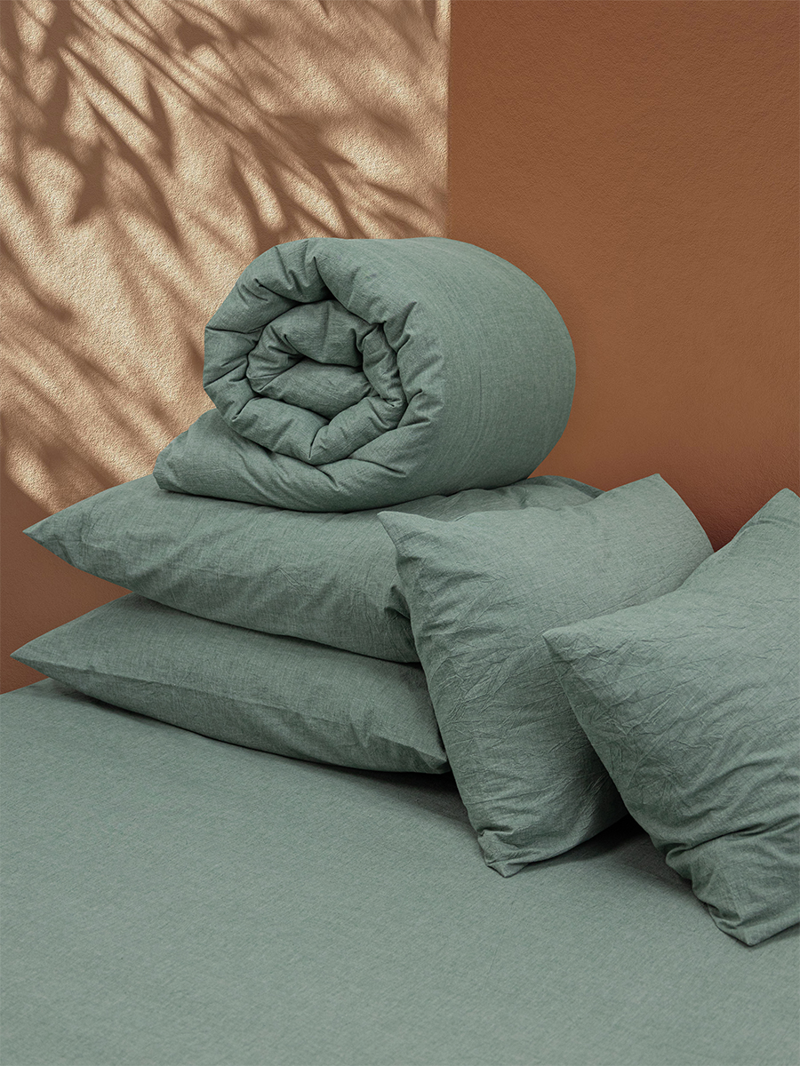 Комплект постельного белья BRAVO Organic хвоя 6 предм. - фото 11