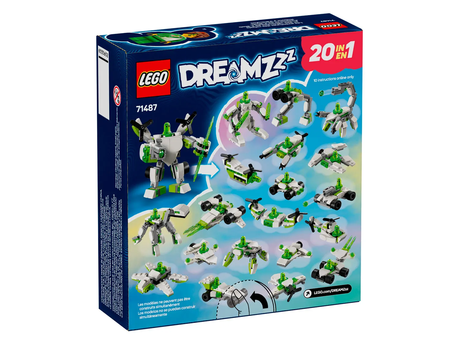 Конструктор LEGO DREAMZzz 71487 121 дет. - фото 2