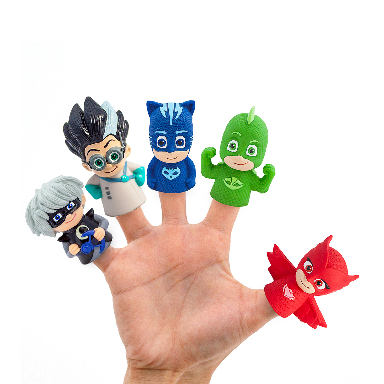 Пальчиковый театр PJ masks Пять фигурок - фото 10