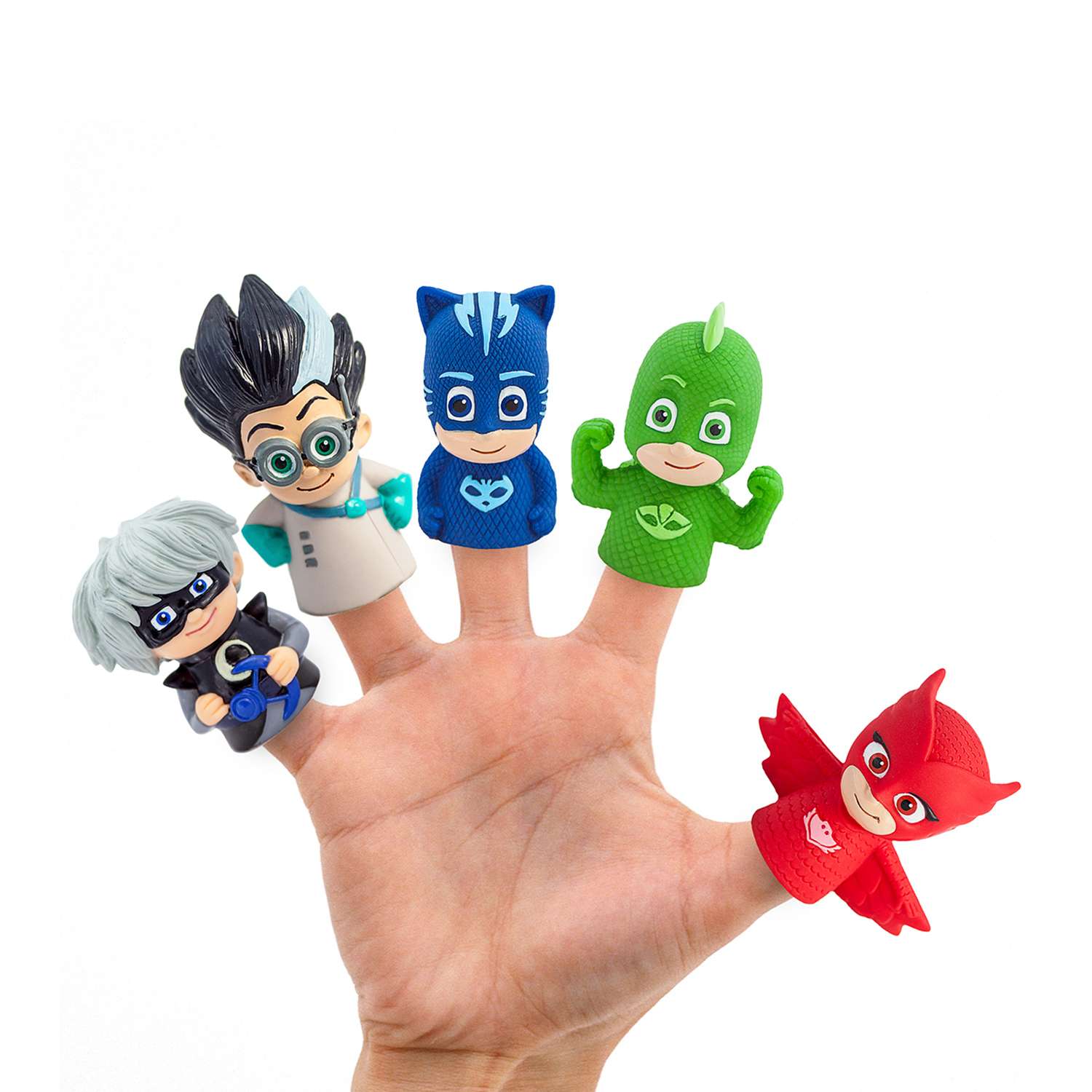 Пальчиковый театр PJ masks 5 фигурок 5 см - фото 10