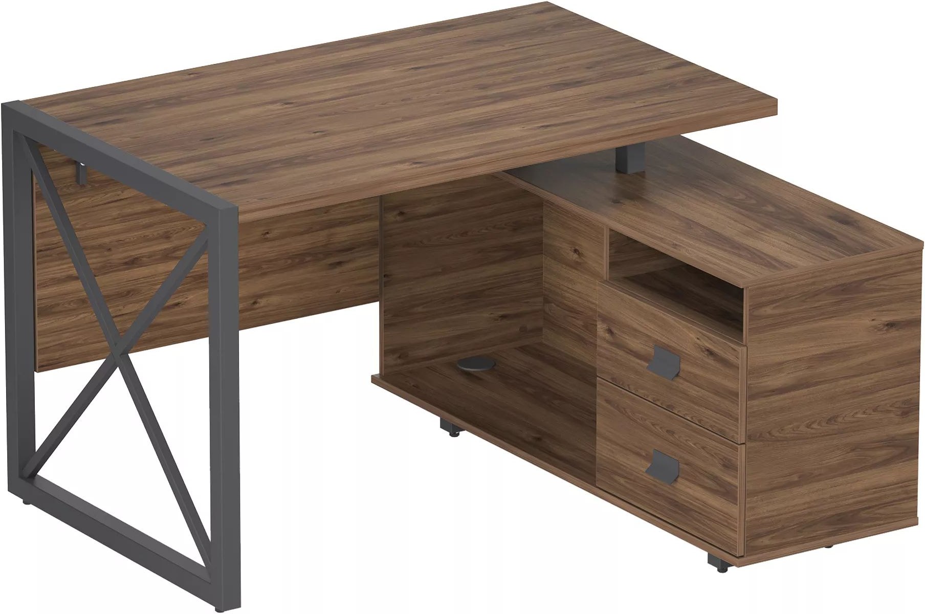 Письменный стол КАЛИФОРНИЯ МЕБЕЛЬ Хардвиг 1200 - фото 21