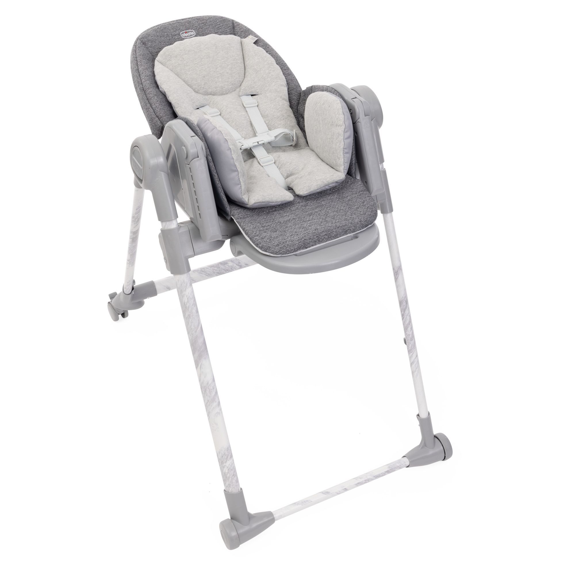 Стульчик для кормления Chicco серый - фото 20