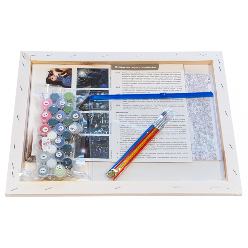 Картина по номерам Белоснежка Бриз - фото 4