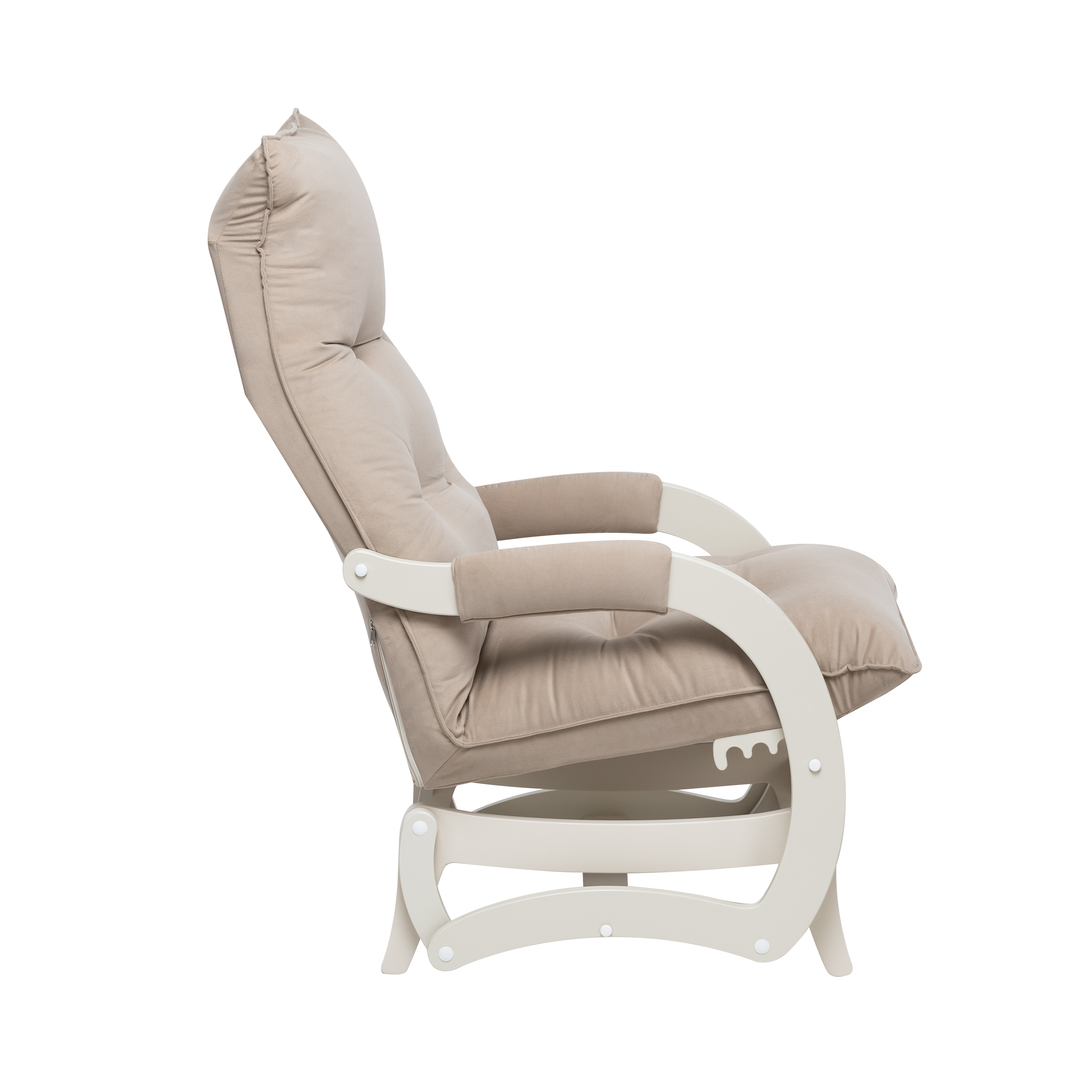 Кресло-качалка Leset Луно бежевый - фото 7