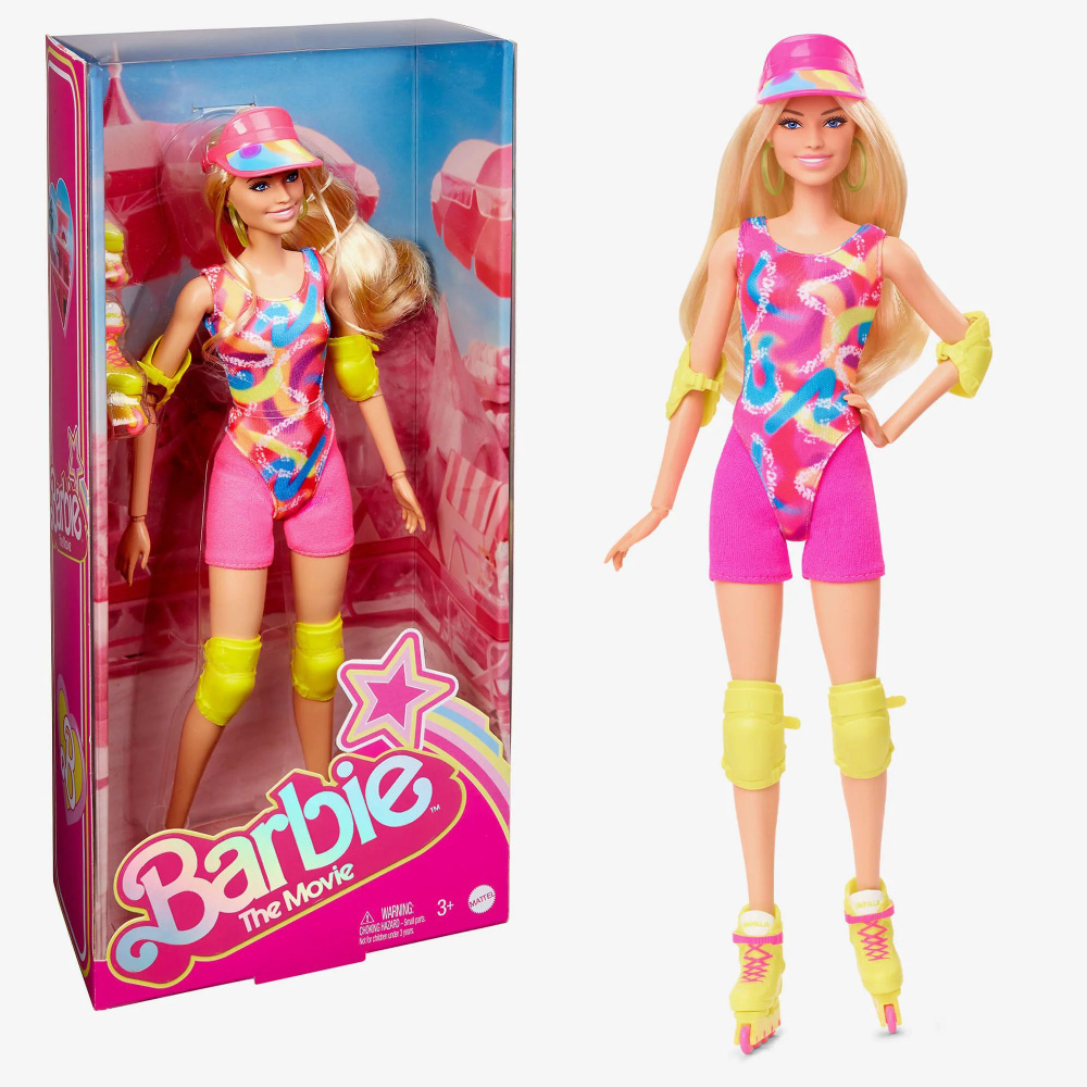 Кукла классическая Barbie Марго Робби на роликах HRB04 - фото 5