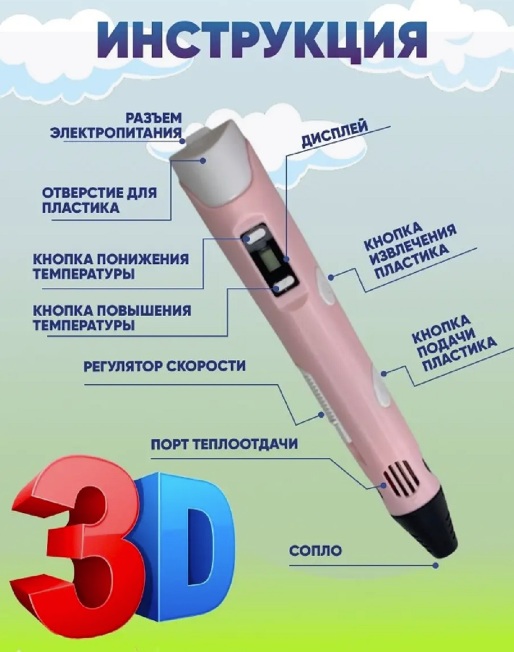 3D ручка ТОТОША Щенячий патруль в ассортименте - фото 7