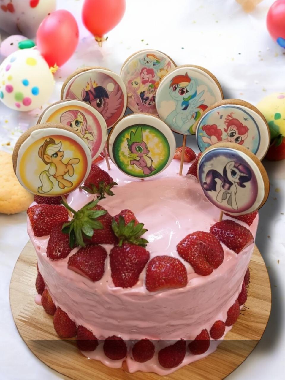 Пряники имбирные на торт Art Sweets Пони 8 шт - фото 1