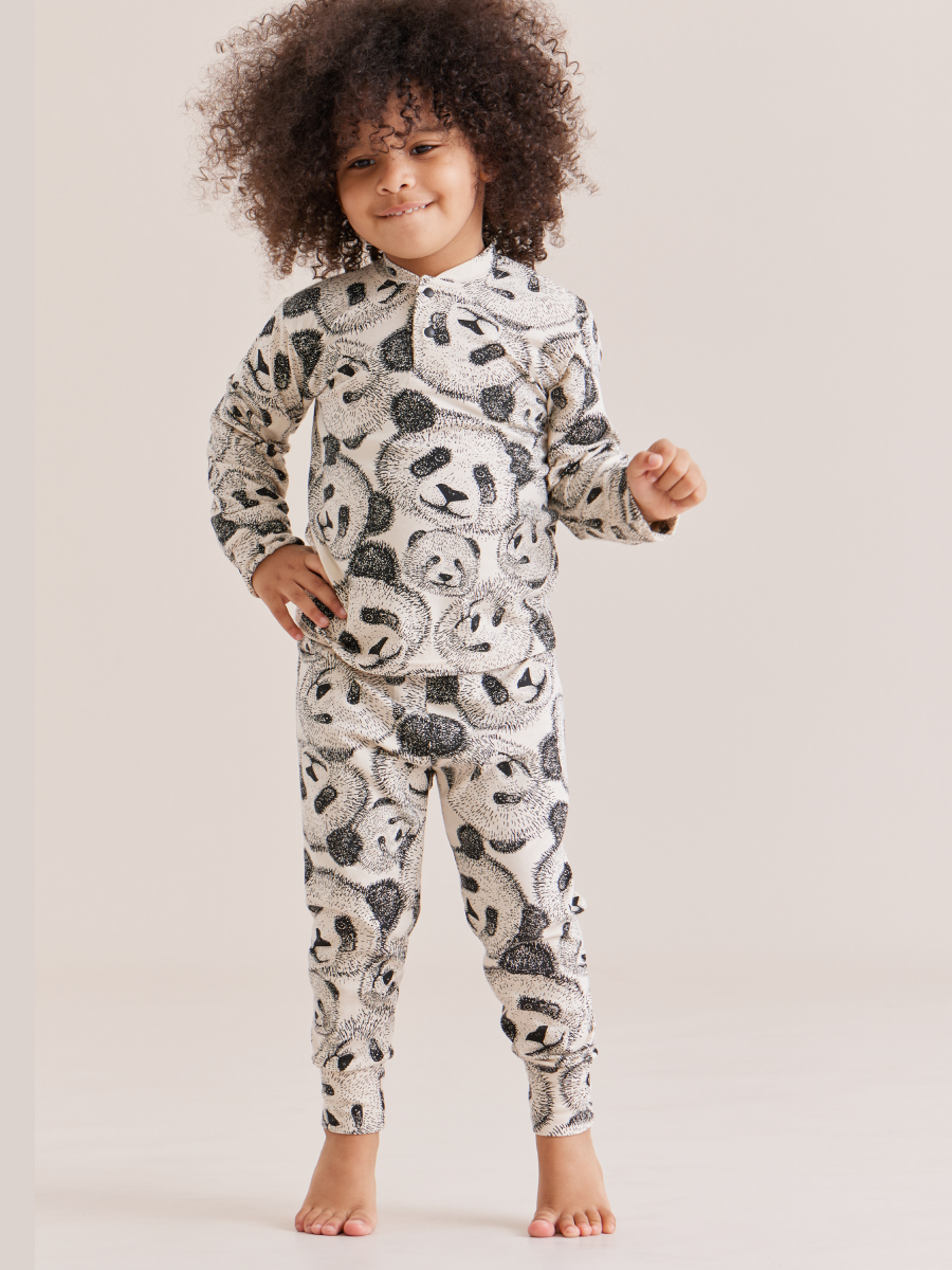 Пижама Happy Baby 88539_black-white - фото 1