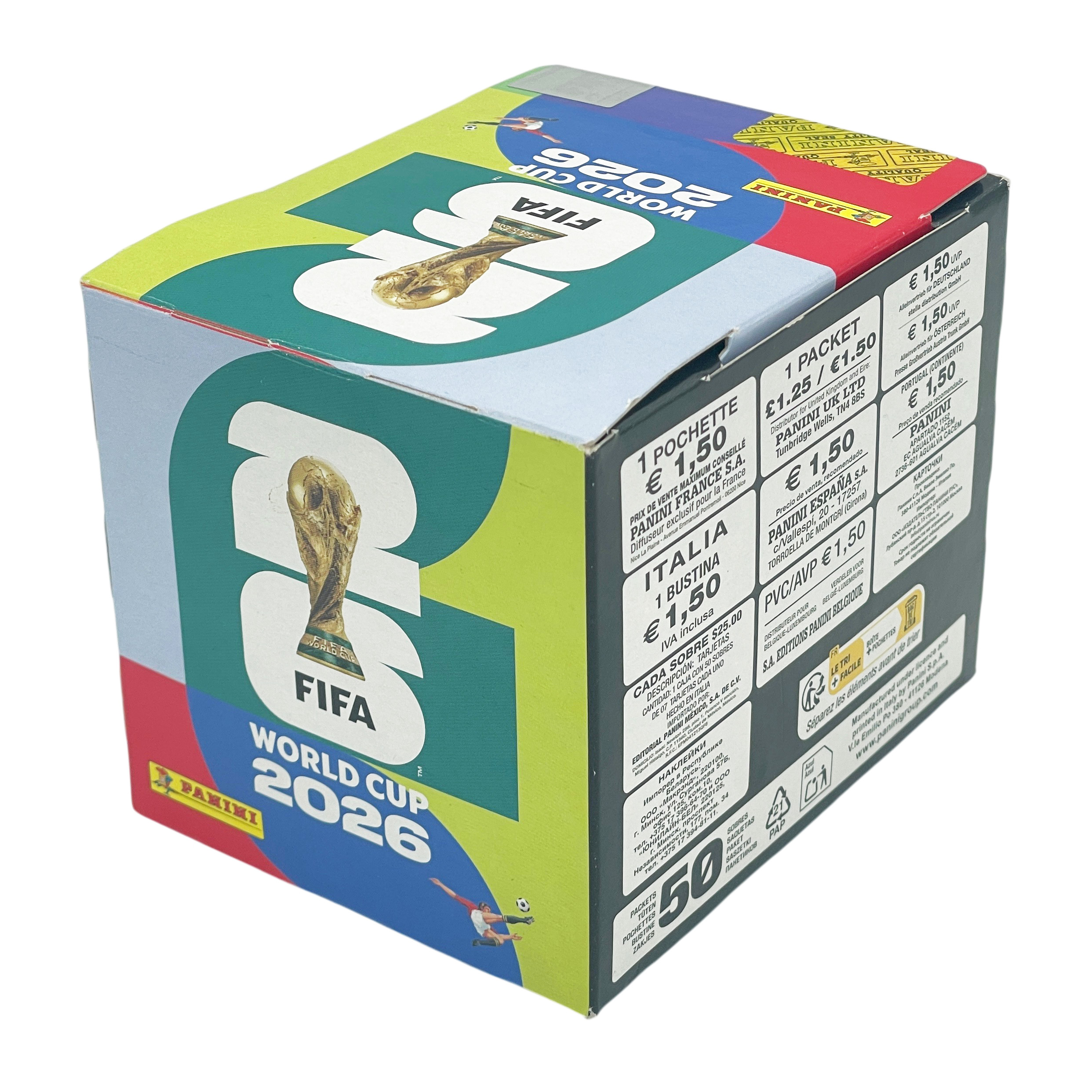 Наклейки Panini WORLD CUP 2026 350 шт. - фото 2