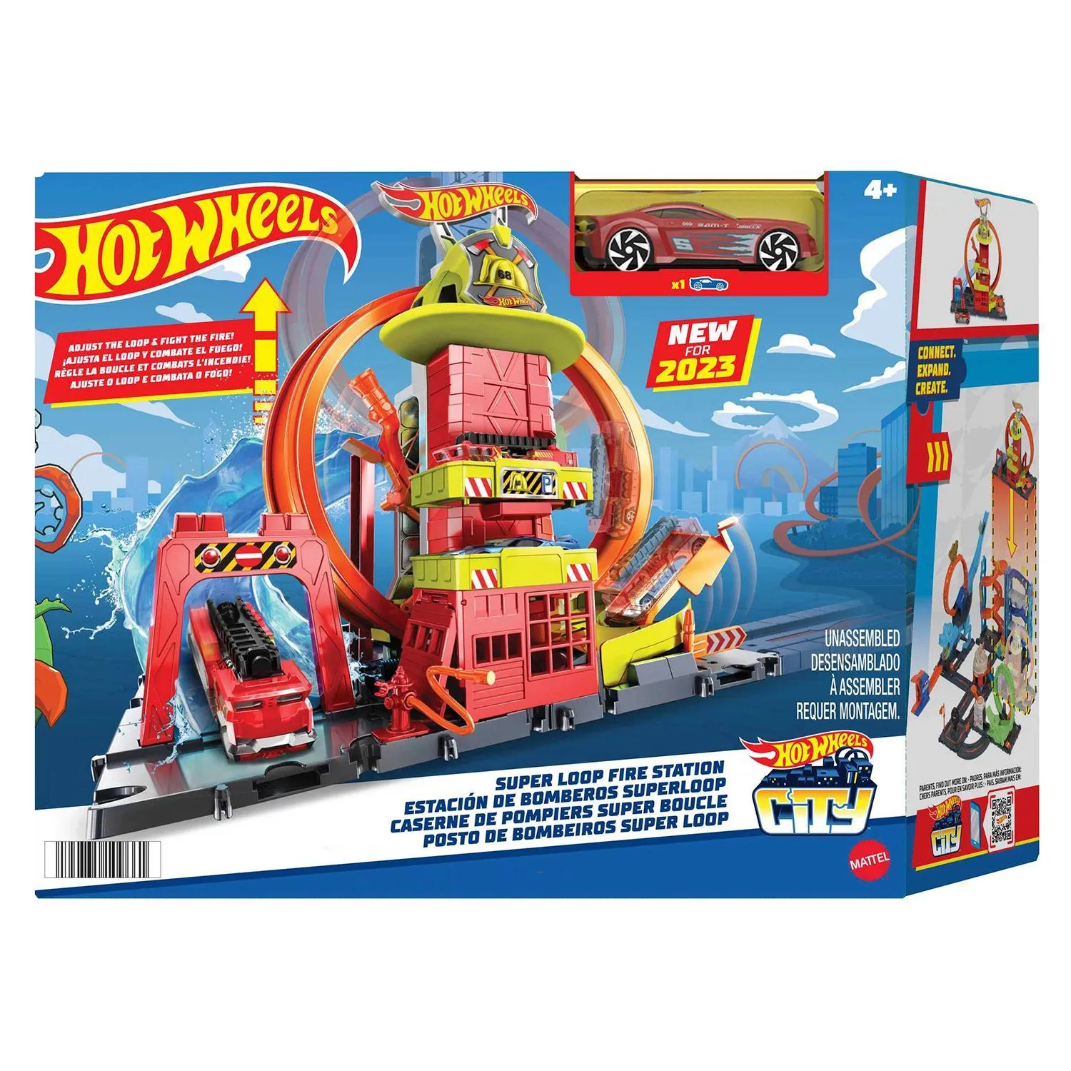 Трек Hot Wheels Пожарная Станция HKX41 - фото 5