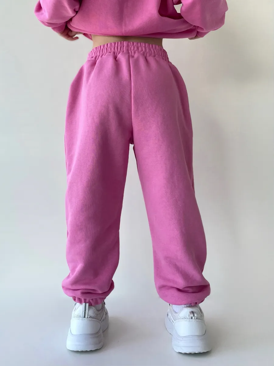 Брюки ROOMY ESSENCE COMFYjog/pink - фото 7