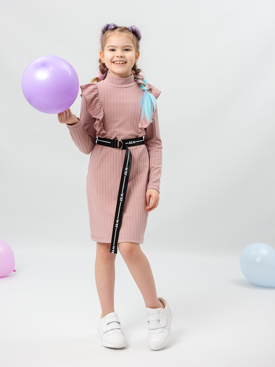 Платье MiloTa ПЛ01/пудровый - фото 3