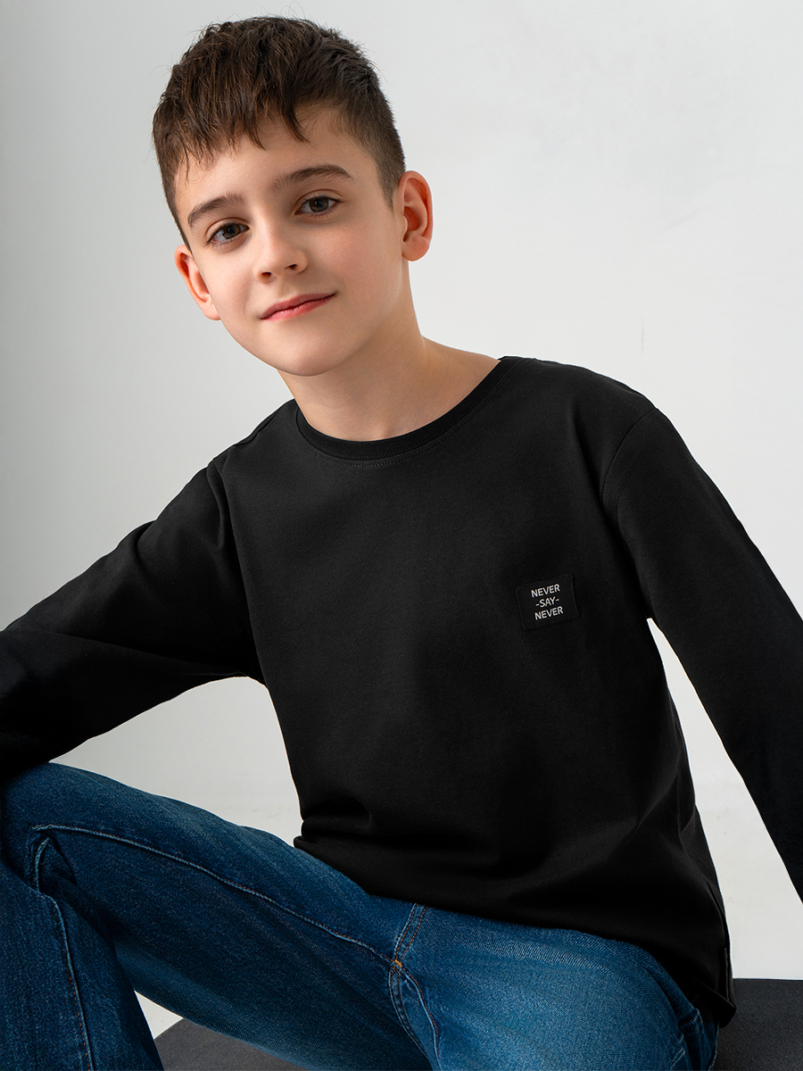 Лонгслив BONITO KIDS SS6096черный - фото 9