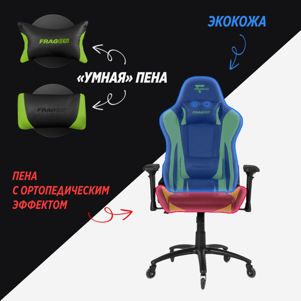 Компьютерное кресло GLHF - фото 4