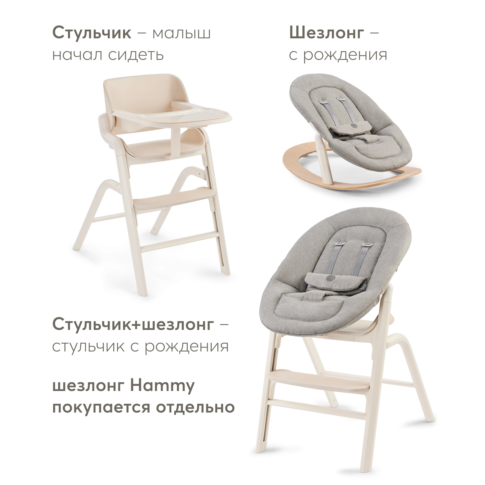 Стульчик для кормления Happy Baby Charley milky трансформер - фото 7