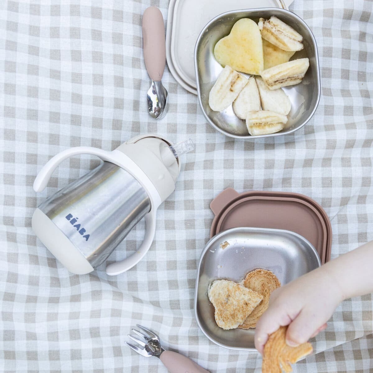 Ланчбокс BEABA набор 3 шт - фото 9