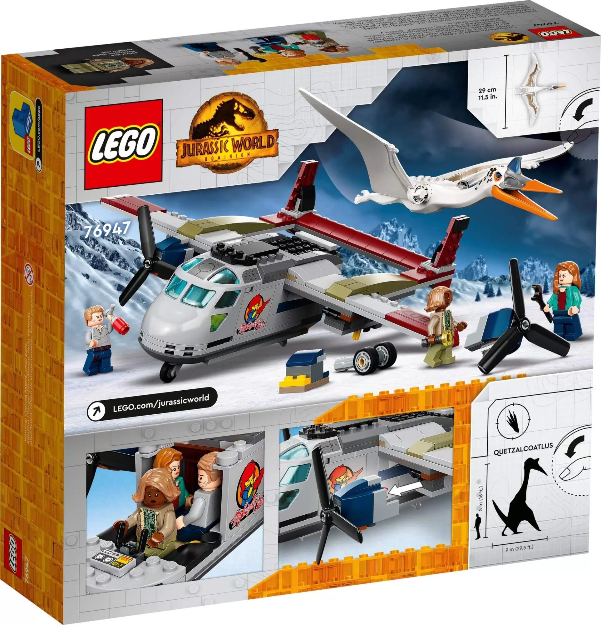 Конструктор LEGO Jurassic World 76947 289 дет. - фото 2