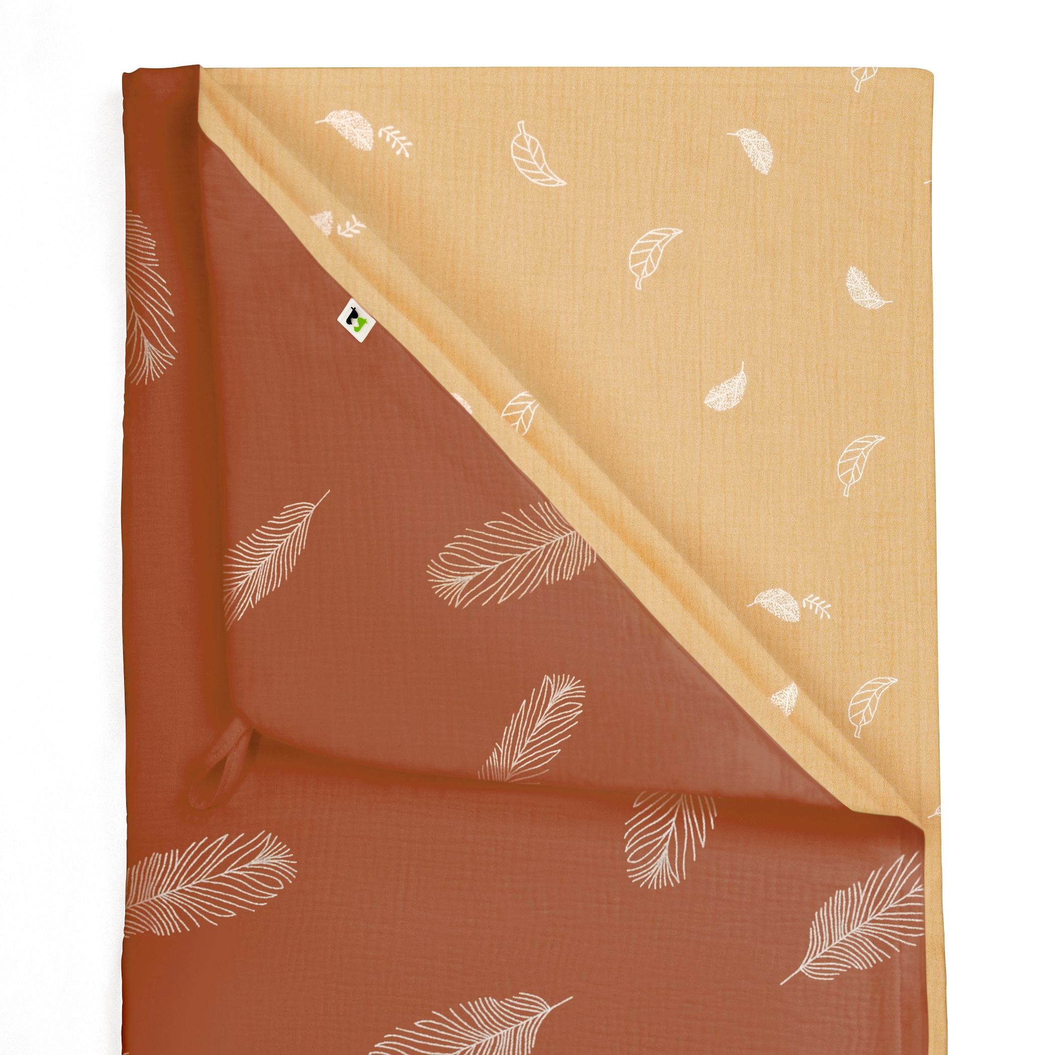 Полотенце уголок Фабрика Бамбук с капюшоном (уголком) 98 x 98 см - фото 2