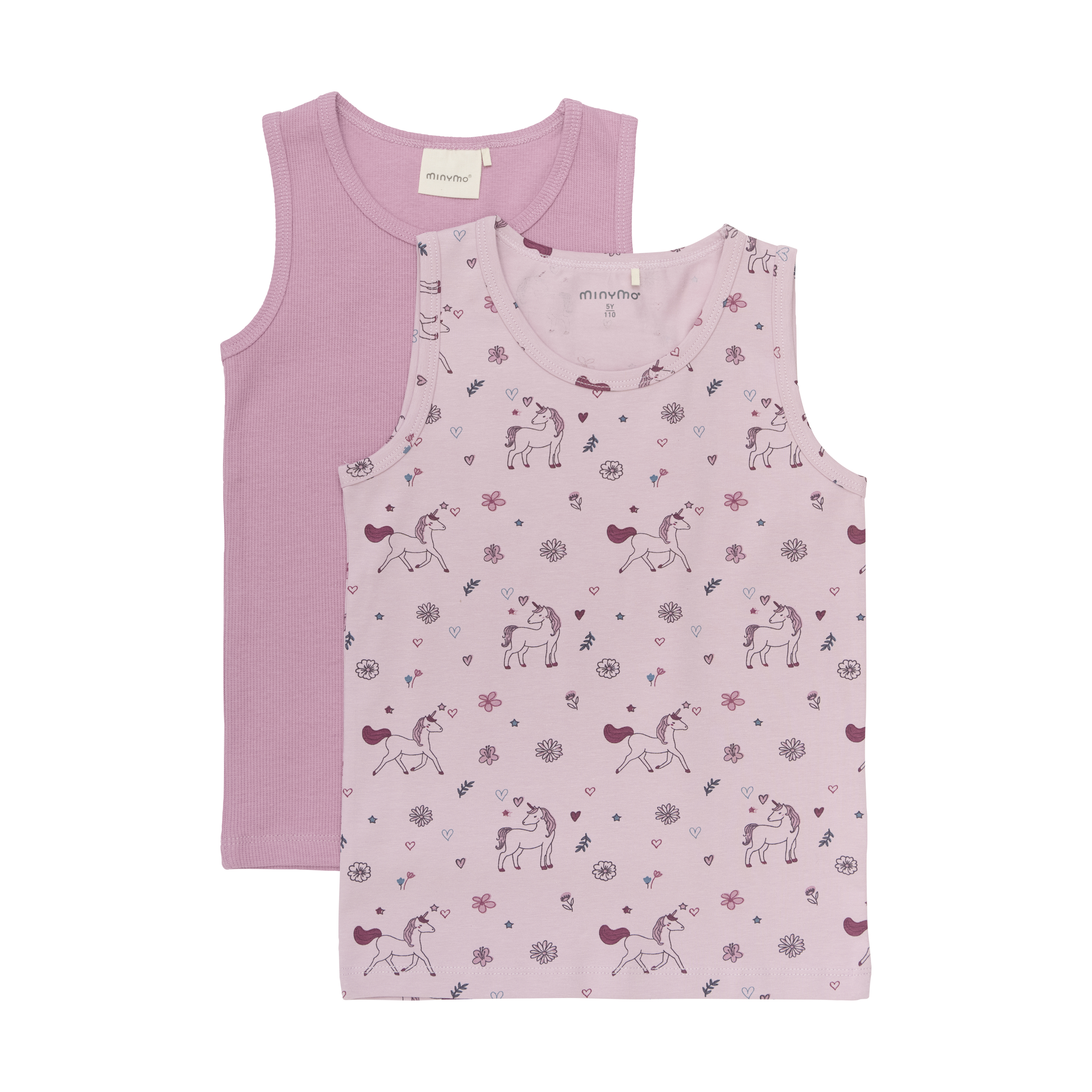 Майка 2 шт MinyMo 123671-5205 - фото 1