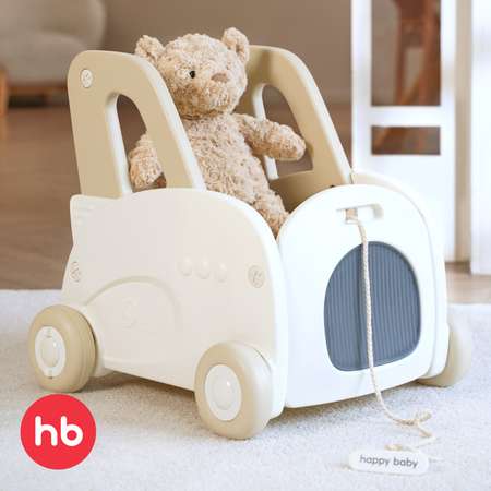 Каталка Happy Baby Vroomy на веревочке