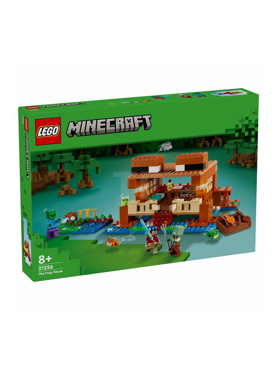 Конструктор LEGO Minecraft Лягушачий домик 400 дет. - фото 1