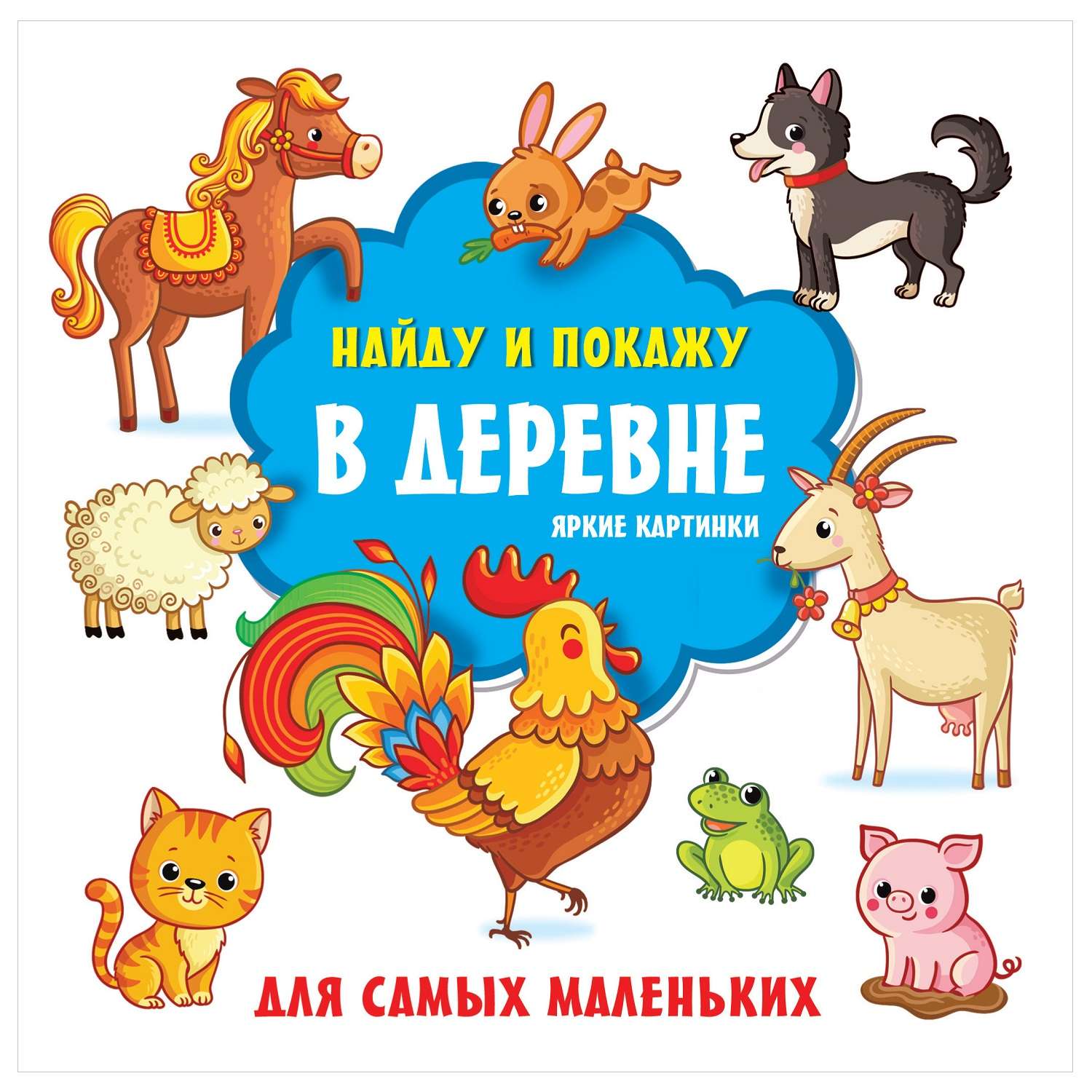 Книга АСТ В деревне Яркие картинки - фото 1
