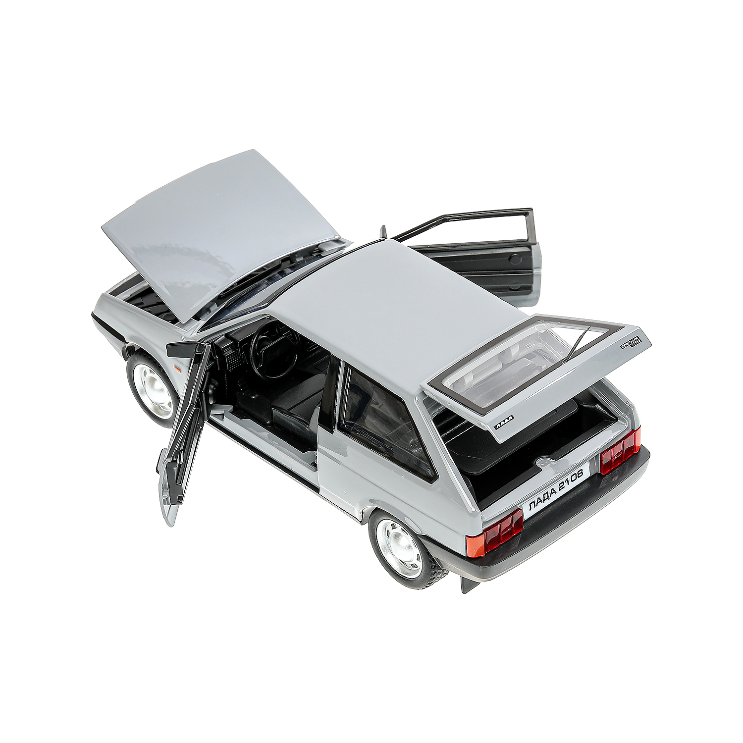 Автомобиль Технопарк LADA 1:24 белый 385722 - фото 10