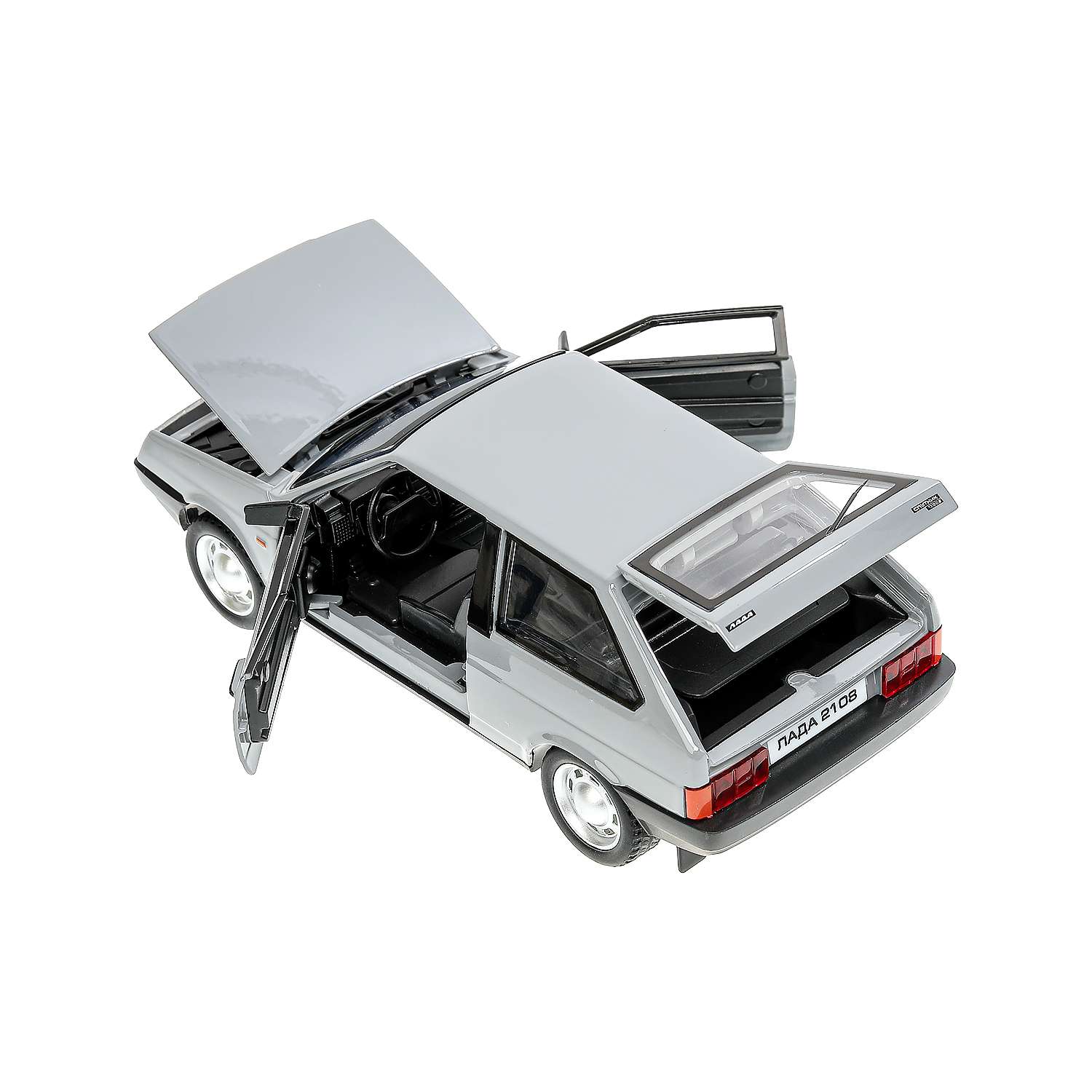 Автомобиль Технопарк LADA 1:24 белый 385722 - фото 10