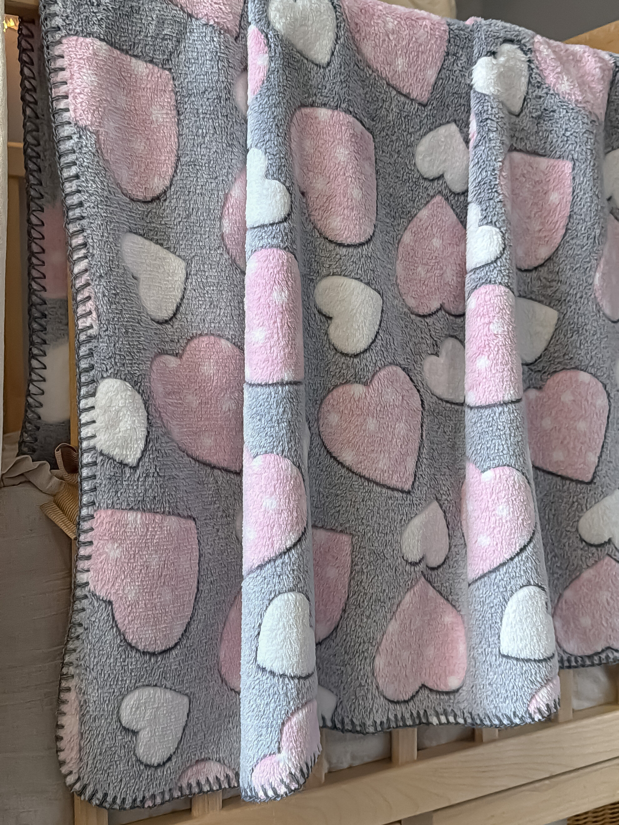 Плед ОТК 200 x 150 см велсофт - фото 3