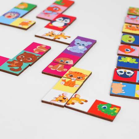 Настольная игра Лесная мастерская Домино