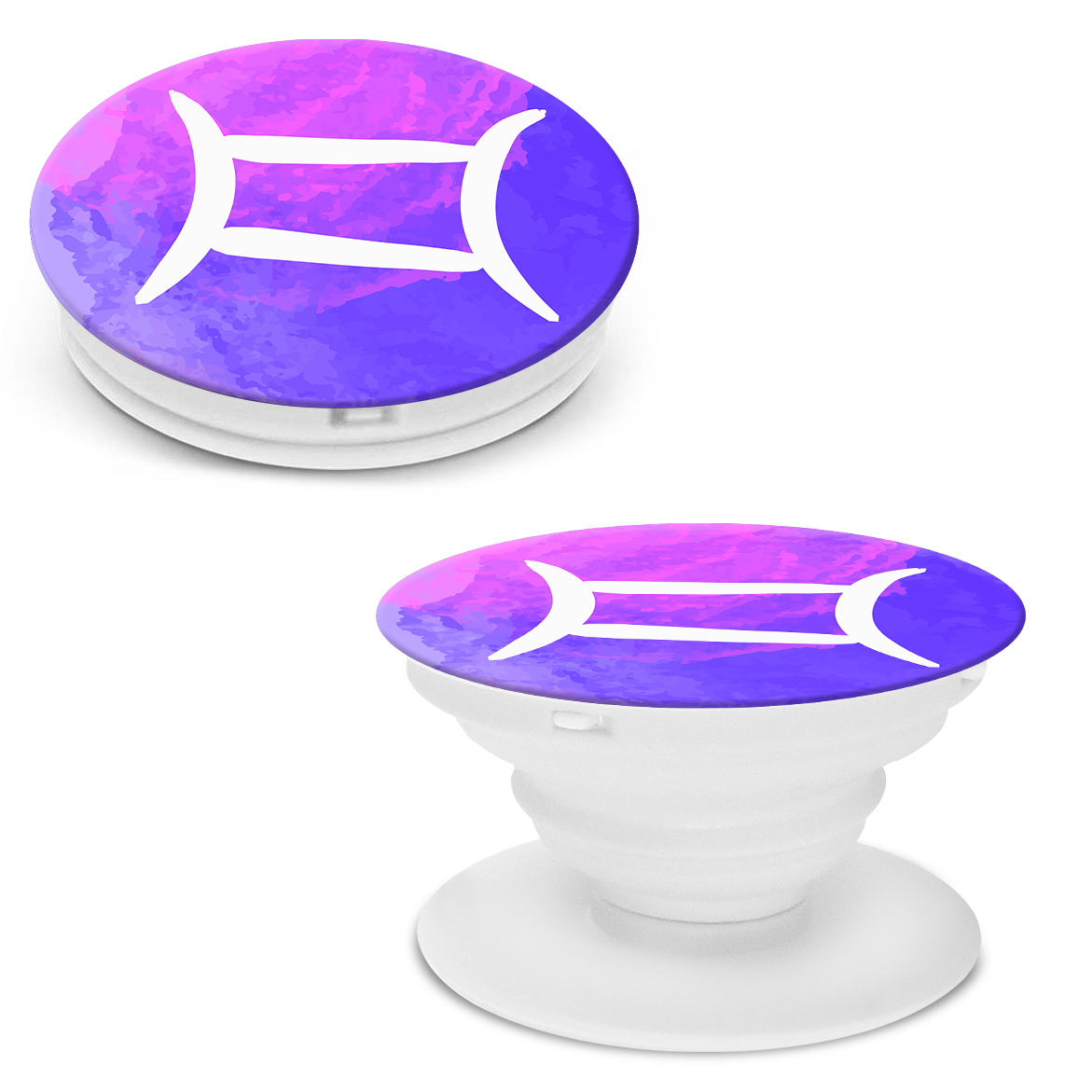 Держатель для телефона Krutoff Попсокет Знак Зодиака Близнецы - фото 3