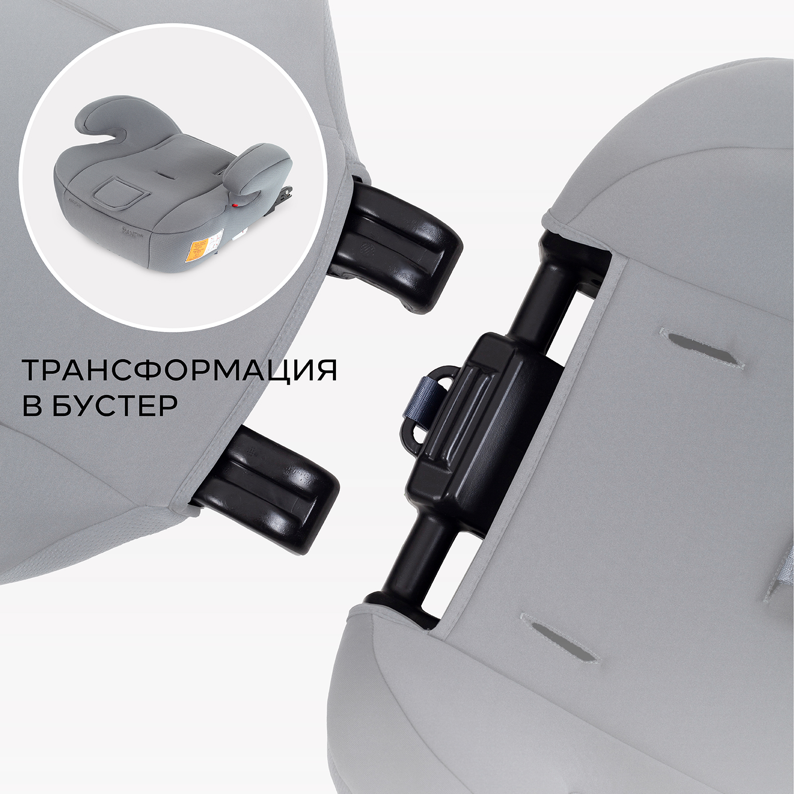 Автокресло Rant Basic Spark next isofix Isofix 1/2/3 (9-36 кг) зеленый - фото 11